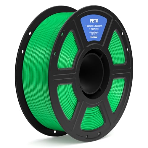 ELEGOO PETG 3D Printer Filament 1.75mm Green 1KG - color: Green 1kg