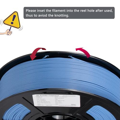 iSANMATE ASA Filament 1.75mm Marina Blue 1KG, UV & Weather Resistant 3D Printer Filament Perfect for Outdoor Functional Parts, Dimensional Accuracy +/- 0.02mm, 1kg Spool (2.2lbs) - color: Marina Blue