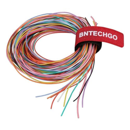 BNTECHGO 30 AWG Silicone Wire Kit 10 Color Each 10ft Stranded Tinned Copper - size: 10 colors each 10ft, style: 30 silicone wire
