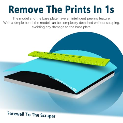 2.0 Upgraded OMG Cool Plate for Anycubic Kobra S1/Kobra X/Kobra 4, 264x276mm Thicker Magnetic Kobra Build Plate with Supertack Smooth Surface, Easy Release 3D Printer Hotbed for PLA PETG Printing - size: 264x276mm for Kobra S1/X/4