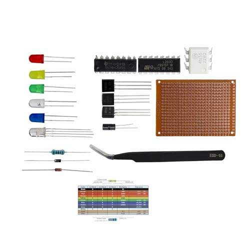805Pcs Electronic Component Kit for Arduino,Raspberry Pi & STM32,STEM DIY