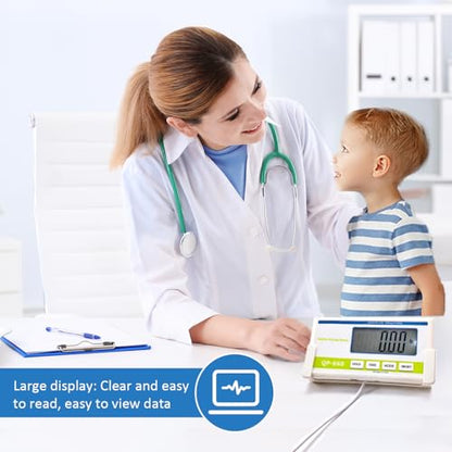 Physician Scale(660 lb) ，Medical Floor Scale for Body Weight，KG/LB/LB:OZ Three Units, 12.5" x 12.9" Platform， Heavy Duty Medical Grade Physician Scale in Home, Hospital and Weight Loss