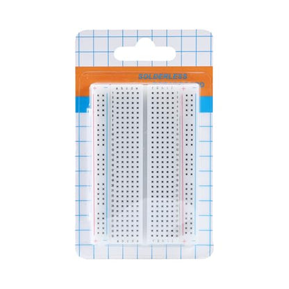Breadboards Kit 3PCS 830 Point and 6PCS 400 Point Solderless Breadboards for Arduino Projects Prototype Building with Interlocking Design and Built in Power Distribution Rails for Electronics DIY