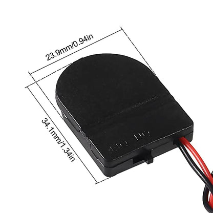 10pcs CR2032 Battery Holder Coin Cell Battery Holders 1x CR2032 Battery Holder Battery Storage Boxes Cover with On ON-Off Switch Socket Container - size: 10pcs