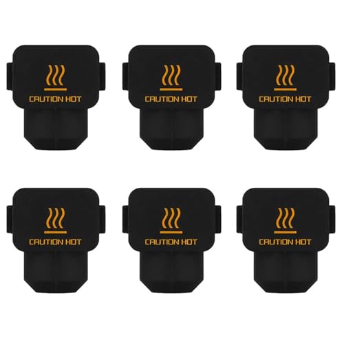 6 PCS A1/A1 Mini Silicone Socks Extruder Heating Block Insulation Cover - color: For A1