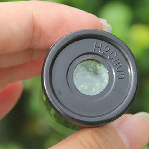 heyous Astronomy Telescope Eyepiece Lens Focal Length 20mm Eyepiece Optical Lens Astronomical Telescope Accessories