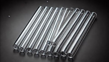 Pack of 10-4 Inch Premium Borosilicate Glass Tubes | 12mm OD, 2.2mm Thick Wall | Clear Heavy-Duty Glass Blowing Pipes | Fire-Polished Smooth Glazed Edges | DIY, Art, Lab, Craft Supplies (4 inches, 10) - style: 4 inches