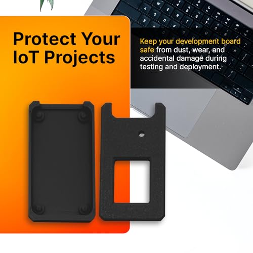 Protective Case Compatible with NodeMCU Lua ESP8266 Development Board - Sleek Enclosure, for WiFi Module, Easy Assembly, and Ideal for IoT Projects