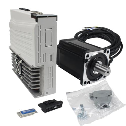 RATTMMOTOR YPMC-1000W 220V Servo Motor (Without Brake)+Servo Motor Driver