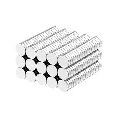 8x2mm Rare Earth N52 Magnets,300 Pack Small Refrigerator Neodymium Magnet for Crafts, Whiteboard, Kitchen,Cabinet,Fridge,Mini Strong Permanent Disc Magnet, 2.4lbs Pull Force Magnets - size: 8mm D x 2mm H
