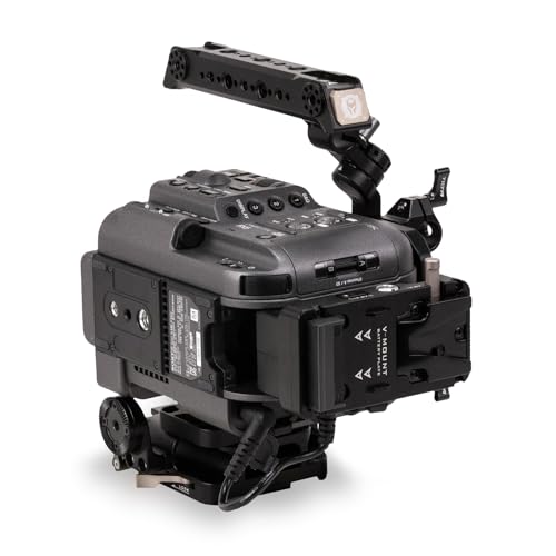 Tilta Vertical Mounting Camera Cage Kit Compatible with Sony FX6 | Includes: Baseplate | Side Arm | Functional Top Plate | Battery Plate | Vertical Mounting Plate | Video Mounting Bracket | Top Handle - style: Vertical Mounting Kit (V-Mount)