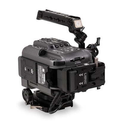 Tilta Vertical Mounting Camera Cage Kit Compatible with Sony FX6 | Includes: Baseplate | Side Arm | Functional Top Plate | Battery Plate | Vertical Mounting Plate | Video Mounting Bracket | Top Handle - style: Vertical Mounting Kit (V-Mount)
