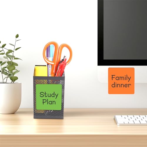 36Packs Reusable Magnetic Sticky Notes, 3" x 3" Dry Erase Magnets Labels, Widely Use to Post Notes for Whiteboard, Fridge, Locker, Cabinet, Door - Office & Classroom Supplies - style: 3x3, 36Pcs-Full Color