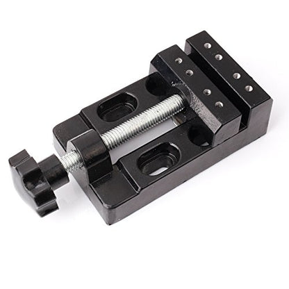 Mini Flat Clamp Table Jaw Bench Clamp Mini Drill Press Vice Opening Parallel Table Vise DIY Sculpture Craft Carving Tool