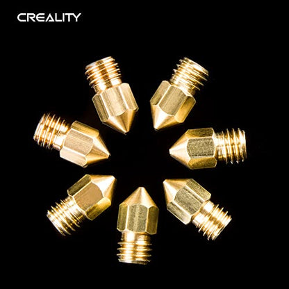 10pcs 0.4mm Nozzle with 5pcs Silicone Sock for Creality Ender 3