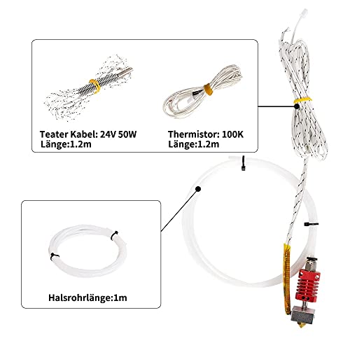 TRONXY MK10 Extruder Hot End Kit - color: Mk10+nozzle