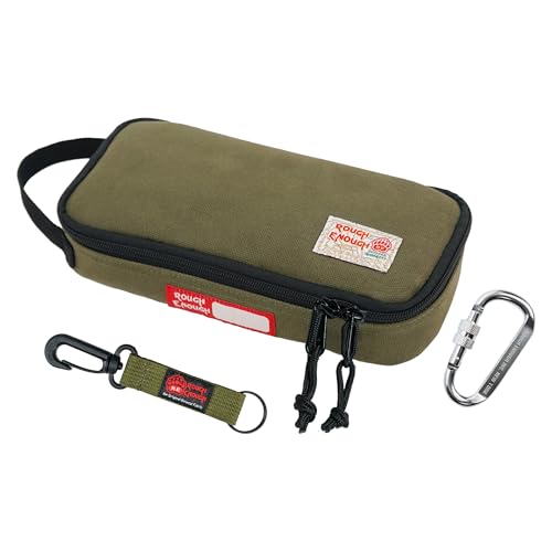 Rough Enough Small Tool Bag Pouch, Compact EDC Organizer - color: Army Green