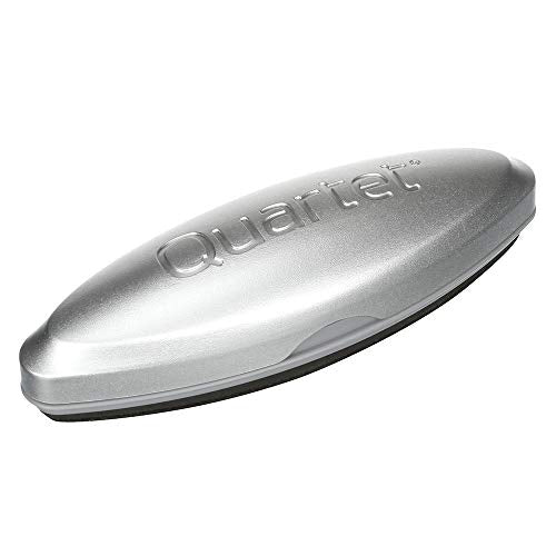 Quartet Glass Dry Erase White Board Eraser, Magnetic, Whiteboard Eraser, Silver (SFEB3) - color: Silver, size: 1 Pack