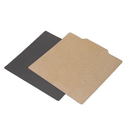 3D Printer Build Plate 200x200mm, Double Sided PEI Powder Sprayed Spring Steel Flexible Magnetic Heated Bed Platform, Removable Print Surface for PLA ABS TPU PETG