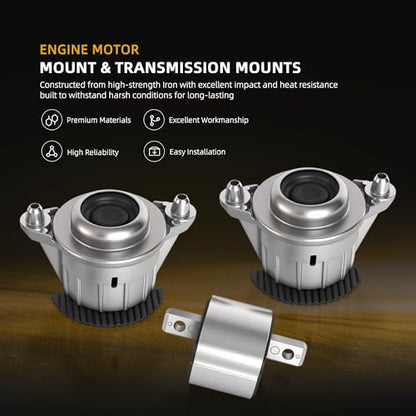 Engine Motor Mount Transmission Bracket Kits for Mercedes-Benz - style: for C230/C250/C300/C350/E350/E400