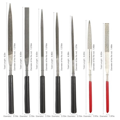 29-Piece Deburring Tool Set – 11 HSS Blades, 7 Needle Files, 10 Sandpapers, Metal Handle – for Metal, Wood, 3D Prints, PVC Deburring & Reaming