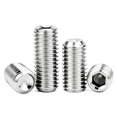 M2x5mm Set Screws,30Pcs Allen Head Screws with Hex Wrench - size: M2x5mm(30Pcs)