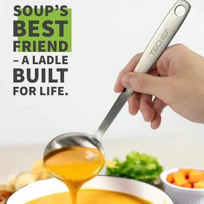 ChefCore Stainless Steel Solid Turner Spatula, Made in Korea (4-Piece Set) - size: 4-Piece Set