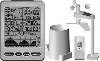 Ambient Weather WS-12 Wireless Weather Station w/Ambient Color Changing Display