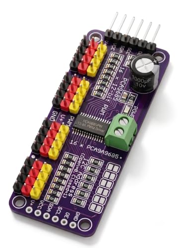 1PCS PCA9685 16-Channel 12-Bit PWM Servo Motor Driver Board
