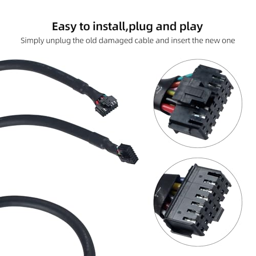 FYSETC Replacement Cord for Crealiity Print Head: K2 Original Hotend Cable Connect Extruder Hot End and Adapter Board for Crealiity K2 3D Printer Parts Not for K2-Pro