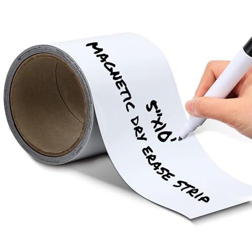 Magnetic Strip, Magnetic Tape Roll, Magnet Tape, Magnet Roll, 5 in x 10 Ft - size: 5 In x 10 Ft