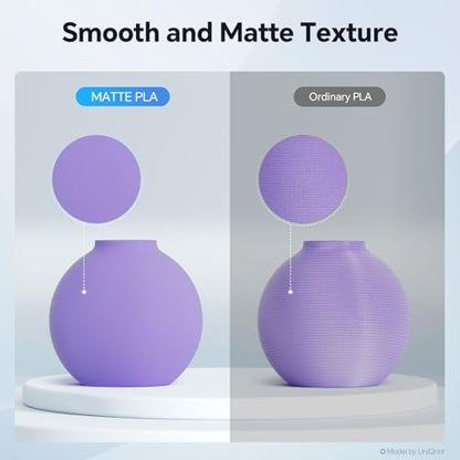 Matte PLA Filament 1.75mm 1kg Ice Blue - color: 1*ice Blue