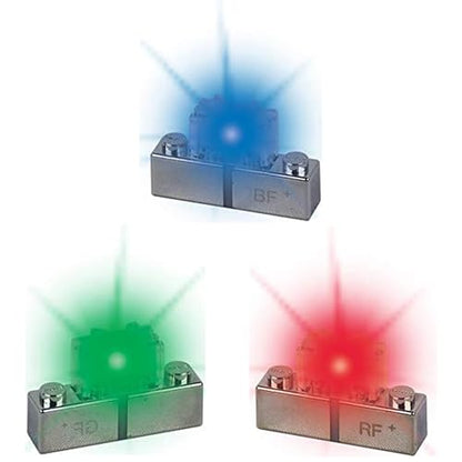 E-Blox Power Blox Builder - Plus Kit 3D LED Light-Up Building Blocks Toys Set for Kids Ages 8+