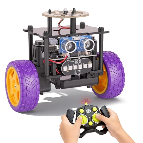 Smart Robot Car Kit, Robotics for Kids Ages 8-12 12-16 - color: Purple