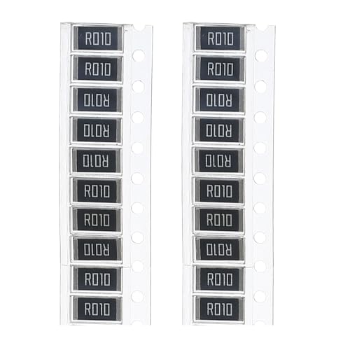 PATIKIL 2512 Surface Mount Device Chip Resistor Kit, 20Pcs 0.01 Ohm 1% Tolerance 1W DIY Resistor Ceramic Resistance Assortment Kits for Electronic Products - style: 0.01 Ohm