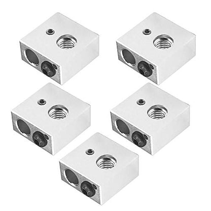 Saiper Aluminum Heater Block Specialized for MK7 MK8 Makerbot Reprap