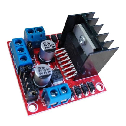 L298N Dual H-Bridge DC Motor Driver Module, Stepper Motor Controller Board
