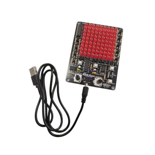 Gikfun LED Chaser Soldering Practice Kit PCB Board 81 LEDs for STEM Electronics School Learning Project DIY EK1974