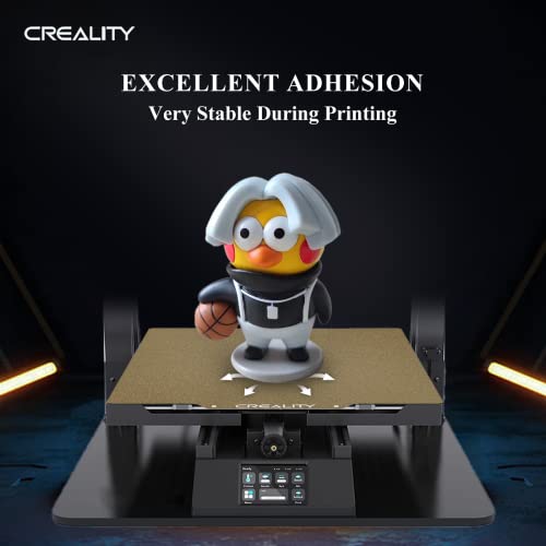 Creality Official PEI Plate with Adhesive for Creality Ender 3/Ender 3 Pro/Ender 3 V2/Ender 3 S1/Ender 3 S1 pro/Ender 3 neo/Ender 3 v2 neo/Ender 5/Ender 5 Pro and All 265*250*8mm, Size 3D Printer