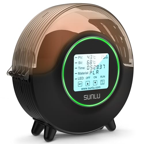 SUNLU S2 Filament Dryer, Black - color: Black