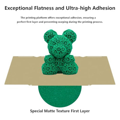 Upgraded U1 Double Sided PEI Build Plate, 3D Printer Textured PEI Platform for Snapmaker U1 276x293mm - style: PEI