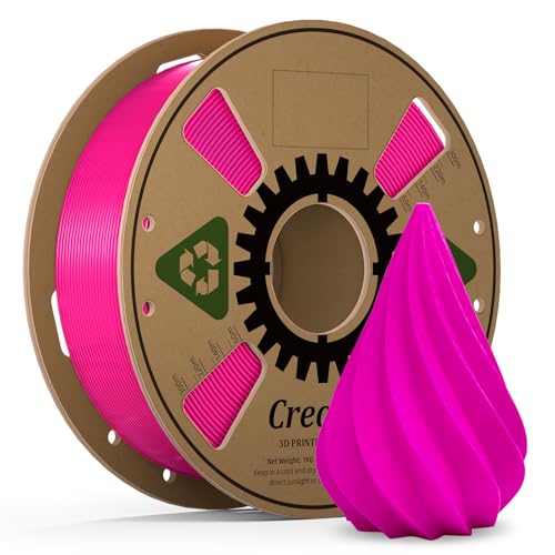 Creator High Speed PLA 3D Printer Filament 1.75mm, Rapid PLA for Max 500mm/s High Speed Printing, High Toughness, Dimensional Accuracy +/-0.02mm, High Fluidity 3D Printing Filament 1kg Spool (Magenta) - color: Hs Pla Rose