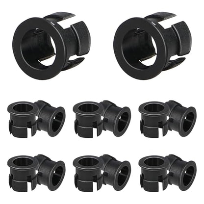 5mm LED Holder 100PCS Panel Mount LED Bezel Clips Black Plastic - color: Black, size: 5MM