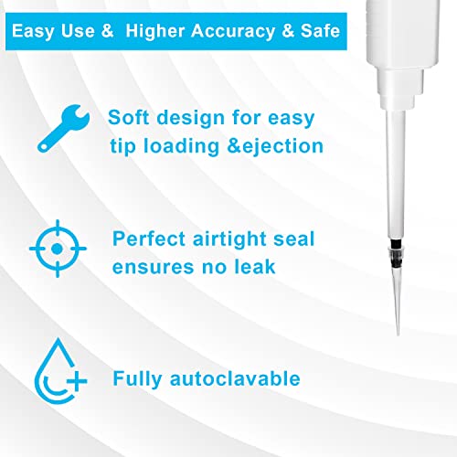 ONiLAB 10µL Universal Pipette Tips, 1000 Pcs, Autoclavable - size: 10uL(1000PCS)