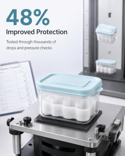 2-Pack 3 ml Peptide Vial Organizer, 24 Slots - color: Blue, size: 3ml*12slots-2pcs
