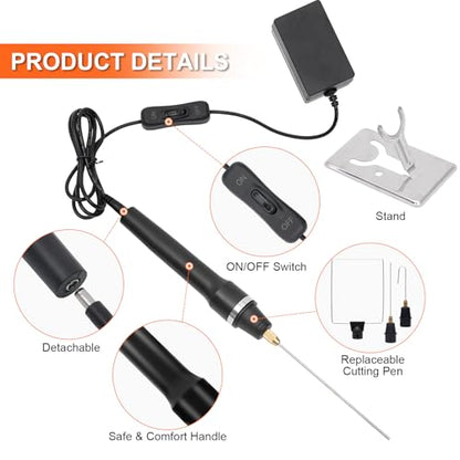3 in 1 Foam Cutter Hot Wire Cutter with 3 Cutting Machine Pen