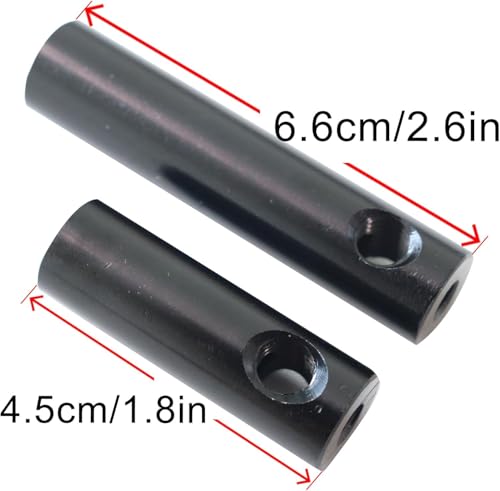 Steering Damper Mounting Bracket Kit Compatible with V5 11 inch Electric Scooter, Motorcycle Stabilizer Mount, Easy-Install Damper Bracket for V5 Scooters & Motorcycles (Black) - color: Black