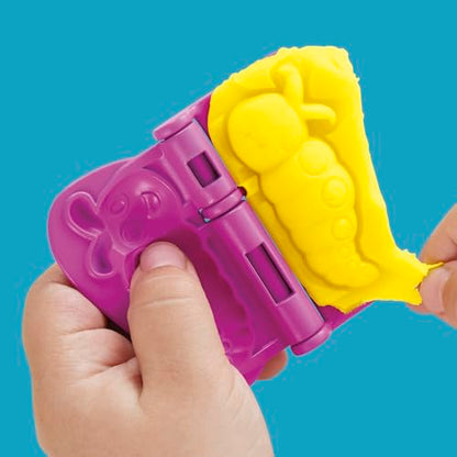 Play-Doh Light & Look Microscope for Kids, Electronic Preschool Toys for Girls & Boys, 9 Accessories & 5 Colors, Back to School Gifts, Ages 3+