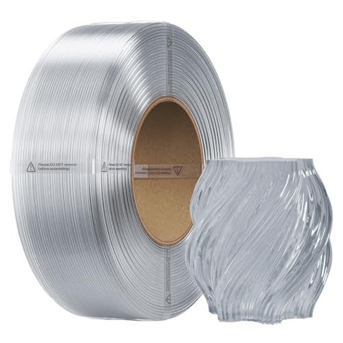 Creality PETG Filament Refill 1.75mm, 1kg, Transparent - color: 1kg Transparent