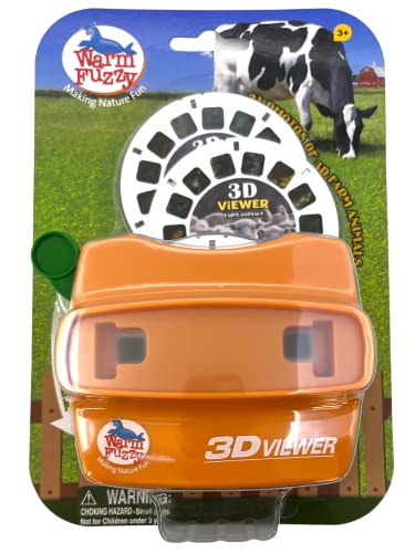 WARM FUZZY Farm 3D Viewfinder | 3 Reels & 21 HD 3D Images - color: Farm